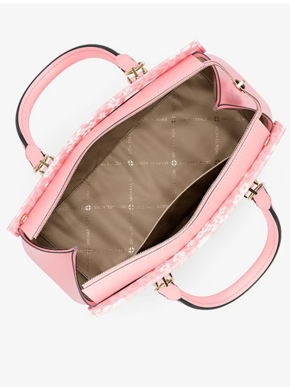 MICHAEL KORS Marilyn Medium Printed Signature Logo Satchel Crossbody
Carnation - Picture 4 of 12